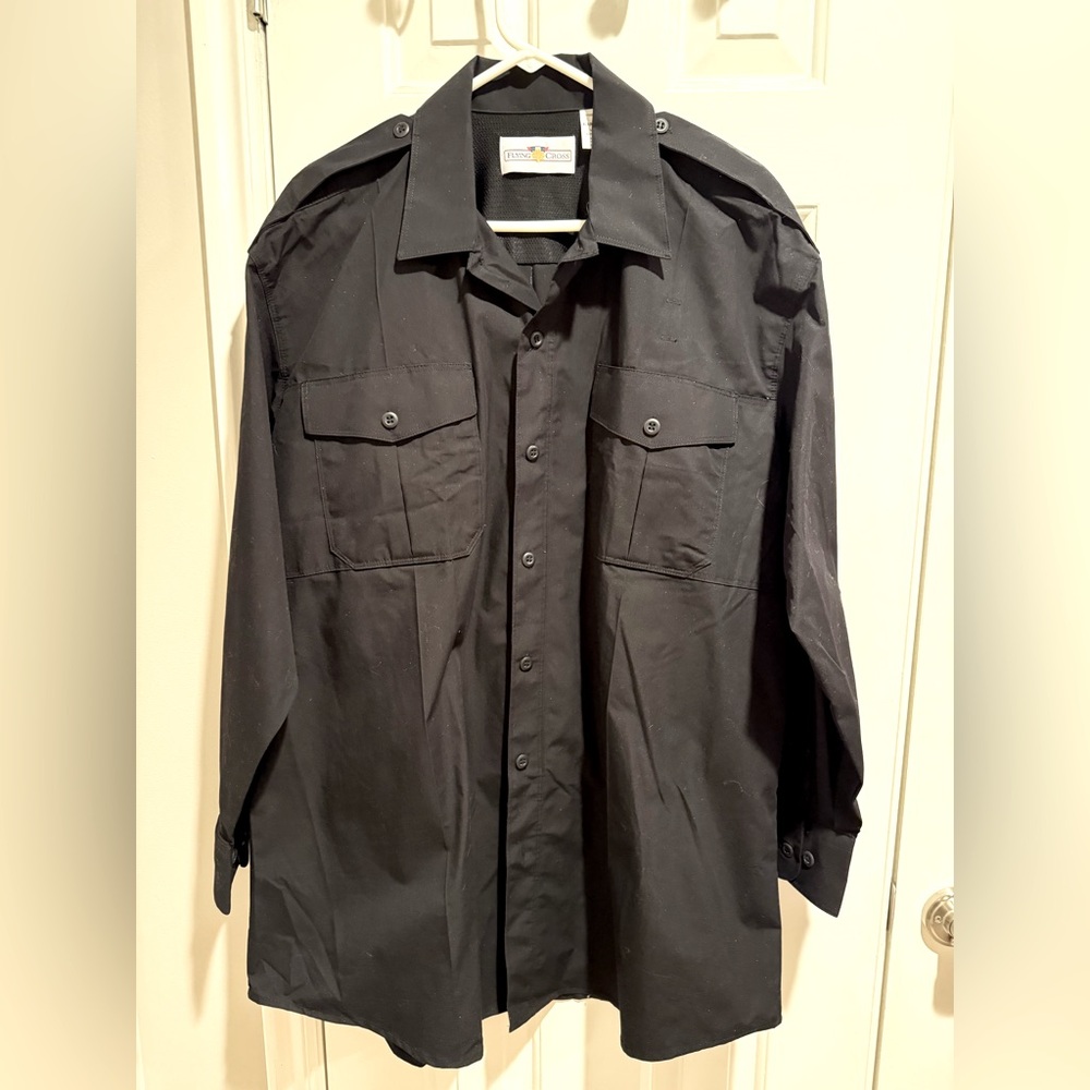 Long sleeve button down shirt/jacket